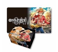 One Piece Card Game - PLAYMAT and Storage Box Set -Monkey.D.Luffy-