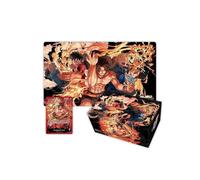 One piece Card Game Special Goods Set Ace / Sabo / Luffy Playmat + Promoción +
