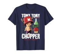 One Piece Chopper Schematic Camiseta, Hombre, Azul Marino, XXL