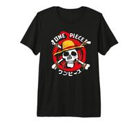 One Piece Devil Fruit Skull Camiseta Premium