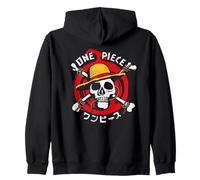 One Piece Devil Fruit Skull Sudadera con Capucha