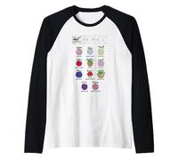 One Piece Devil Fruits Camiseta Manga Raglan