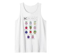 One Piece Devil Fruits Camiseta sin Mangas
