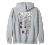 One Piece Devil Fruits Sudadera con Capucha