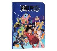 One Piece - Diario escolar oficial de One Piece, diario escolar de 12 meses, ideal para la escuela primaria, cubierta acolchada y 320 páginas interiores impresas a color, idea de regalo para niños, 13