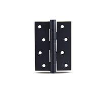 One Piece-Dooroom Brass Thick Bearing Hinges 4"x3"x3mm 5"x3"x3mm Black Gold with Screws 1Pcs(BCF,5 Inch)