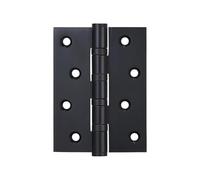 One Piece-Dooroom Brass Thick Bearing Hinges 4"x3"x3mm 5"x3"x3mm Black Gold with Screws 1Pcs(SG,4 Inch)