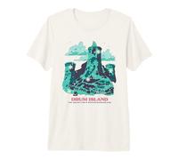 One Piece Drum Island Winter Wonderland Poster Camiseta Premium