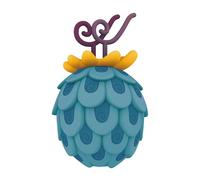 One Piece Fruto del Diablo Fish Fish comido por Kaido Dragón Azul - Lámpara de colección - Altura 18 cm - Color Azul