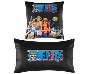 One Piece Fundas Decorativas - Set 2 Cojines Decoración 50 x 30cm and 35 x 35cm
