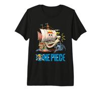 One Piece Going Merry Doodles Camiseta Premium