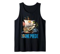 One Piece Going Merry Doodles Camiseta sin Mangas