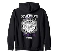 One Piece Gum-Gum Devil Fruit Sudadera con Capucha