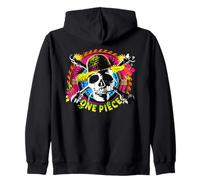 One Piece Jolly Roger Tropical Logo Sudadera con Capucha