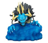 One Piece Kaido Dragón de Fuego Dragón - Lámpara de colección - Altura 14 cm - Color Azul