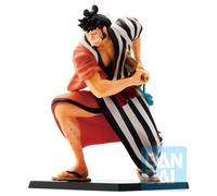 One Piece Los Nueve Escuderos Rojos 2 Ichibansho Kinemon Figura PVC BANDAI