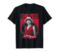 One Piece Luffy Etched Portrait Camiseta