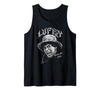 One Piece Luffy Heavy Metal Camiseta sin Mangas