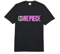 One Piece Luffy Jolly Roger Bright Logo Comfort Colors Adult Heavyweight T-Shirt