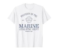One Piece Marine Athletic Dept Camiseta