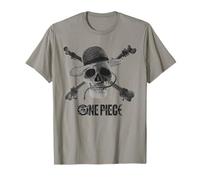 One Piece Mono Skull & Logo Camiseta