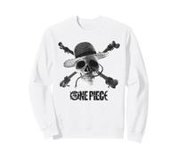 One Piece Mono Skull & Logo Sudadera