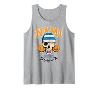 One Piece Nami Collegic Skull Camiseta sin Mangas