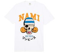 One Piece Nami Collegic Skull Comfort Colors Adult Heavyweight T-Shirt