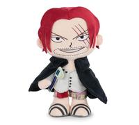 One Piece - Peluche de los Personajes de One Piece - 28 Centímetros - Luffy, Sanji, Roronoa Zoro,Shanks - Calidad Super Soft (Shanks)