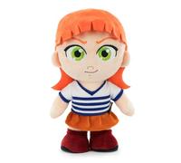 One Piece - Peluches 24-27cm de los Protagonistas de la Serie Netflix One Piece - Luffy, Zoro, Nami - Calidad Super Soft (Nami)