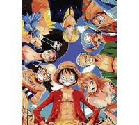 One Piece Pintura por Números para Adultos, Kit de Pintura al óleo de Lienzo DIY para Niños con Pinceles, Pigmento Acrílico, Pintura de Dibujo DIY, 40X50 CM
