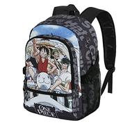 One Piece Pirates-Mochila Fight FAN 2.0, Azul, 31 x 44 cm, Capacidad 24 L