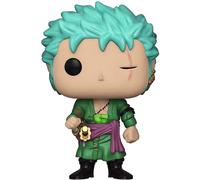 One Piece Pop Animation Figure in Vinile Roronoa Zoro 9 cm Funko