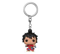 One Piece Portachiavi Funko Pop Vinile Figura Luffy In Kimono 4 Cm