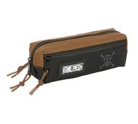 ONE PIECE - Portatodo Triple Pequeño, Estuche Infantil, Estuche Niño, Ideal para Niños en Edad Escolar, Cómodo y Versátil, Calidad y Resistencia, 22x6x8.5 cm