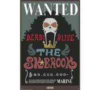 GB eye One Piece - Póster Maxi Wanted Brook (91,5 x 61 cm)