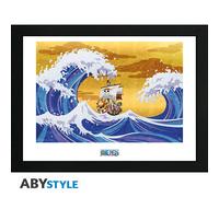 One Piece Quadretto Con Cornice Impreso Enmarcado Thousand Sunny (30.5 x 40.6cm)