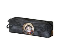One Piece Ropes-Estuche Portatodo Cuadrado Fan 2.2, Negro, 22 x 9 cm
