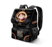 One Piece Ropes-Mochila Expandible EXP, Negro, 21 x 33 cm, Capacidad 28 L