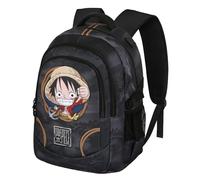 One Piece Ropes-Mochila Running Plus, Negro, 34 x 46 cm, Capacidad 32 L