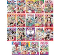 One Piece Series, 19 Books Manga Set, Volumes 91-109, by Eiichiro Oda