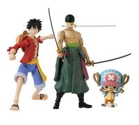 One Piece - Set de 3 figuras - Luffy, Zoro y Chopper