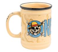 Paladone - Taza de cerámica de One Piece con licencia oficial de Netflix, decoración pirata y regalo, vasos de café y té para fanáticos de la serie, 350 ml
