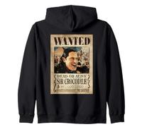 One Piece Sir Crocodile Pirate Wanted Poster Sudadera con Capucha