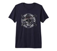 One Piece Skull and Crossbones Stamp Camiseta Premium