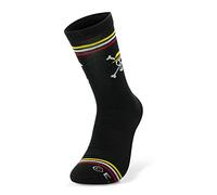 One Piece Skull Calcetines talla única (38-43), negro, 70% algodón, 27% poliéster, 3% elastano