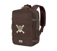 One Piece Skull-Mochila de Viaje Mercury Grande 47x23x33cm, Marrón, Capacidad 35 L