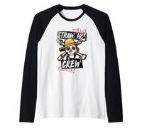 One Piece Straw Hat Crew Camiseta Manga Raglan