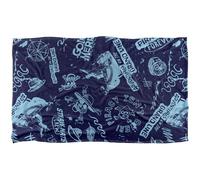 One Piece Straw Hat Crew Doodles Manta súper Suave con Tacto Sedoso - 91 x 147 cm