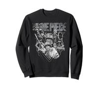 One Piece Straw Hat Crew Heavy Metal Sudadera